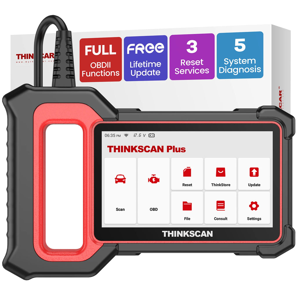 THINKCAR Thinkscan Plus S7 S6 S4 Obd2 Scanner Car Diagnostic Tools Automotivo OBD Scanner DIY Auto Diagnosis Tool Code Reader CM World