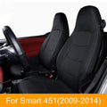 For Smart 451 Fortwo 09-14 Custom Car Seat Covers Protector All-Inclusive Breathable Cushion Season Interior Styling Accessories CM World