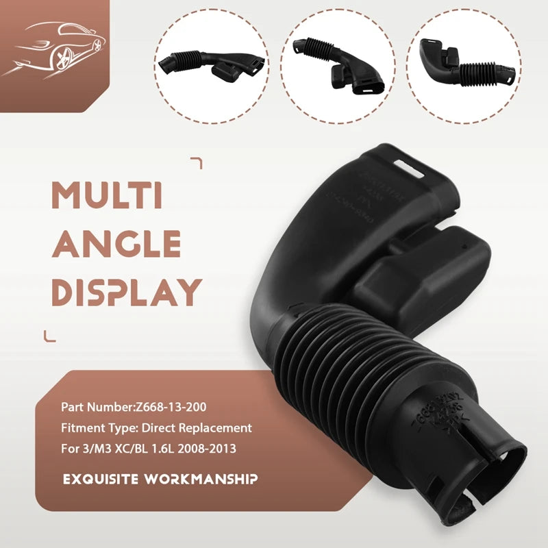 Car Air Duct Intake Hose For Mazda 3/M3 XC/BL 1.6L 2008-2013 1.6L Engine Z668-13-200