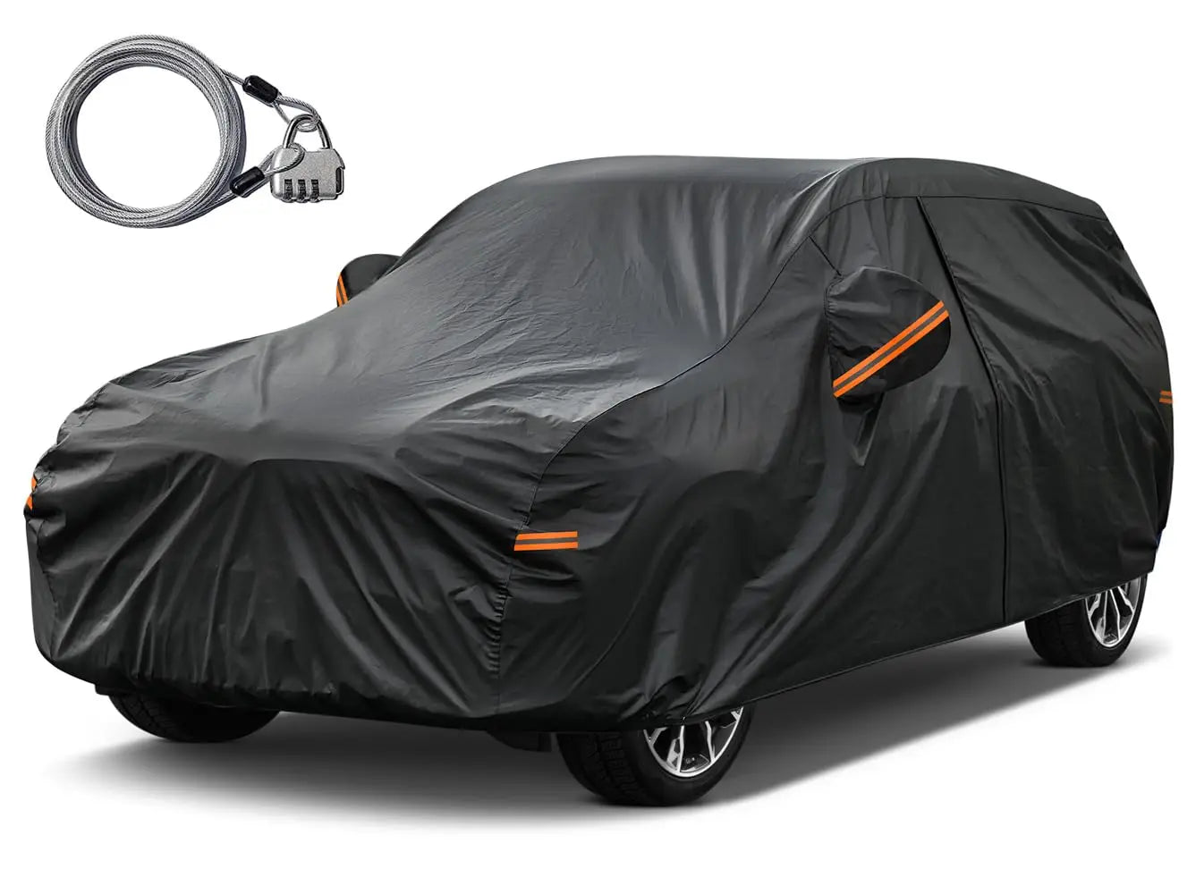 Outdoor UV Car Cover Waterproof All Weather Sun Rain Dust Protection Fit For SUV/Sedans/Hatchbacks Kayme Car Accessories Car Mobile World
