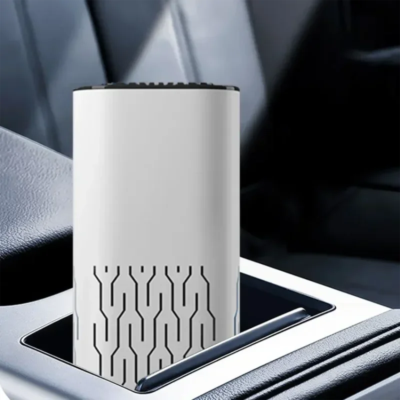 Auto small air purifier negative ion car cleaners HEPA fresh agent air filter dusty smoke smell removal, bedroom, office CM World