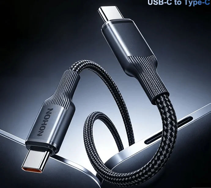 120W Type C to Type C/USB to Type C Super Fast Charging Cable Matte Surface  Data Transfer Speed FOR iPhone Xiaomi Samsung