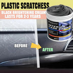 NEW Heavy-Duty Car Plastic Renovator Wax - Fast-Acting Scratch Repair, Restores & Protects Car Bumpers, Interiors, Dashboard, D CM World