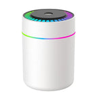 180ML Mini Air Humidifier USB Electric Aroma Diffuser Essential Oil Purifier Aromatherapy Mist Maker Lights For Car Home Bedroom CM World