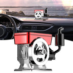 Portable Car Air Purifier Perfume Aromatherapy Diffuser Solar Powered Rotating Car Purifier Car Interior Accessories Car Mobile World