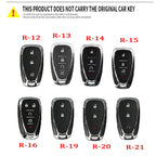 TPU Car Key Fob Cover Case for Chevrolet 2017-2019 Chevy Malibu Camaro Cruze Traverse Sonic Volt Bolt Equinox Spark Blazer Onix CM World