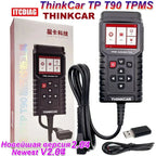 NEW V2.04 ThinkCar THINKTPMS TP T90 TPMS Programmer  315MHz 433MHz 2in1 Car Tire Pressure Diagnose Tool TPMS Sensor Service Tool CM World