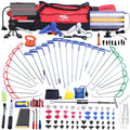 PDR Car Dent Repair Tools Kit LED Line Board Crowbars Rubber Hammer Pump Wedge Dent Removal Lifter Induction Heater Hand Tool Ki