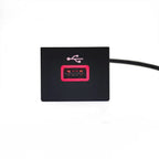 Car Black USB Input Adapter Audio Radio u-disk flash Socket Interface Cable For Ford Focus 2 Mk2 2009-2011