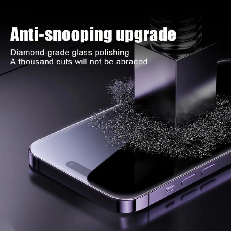 2Pack Privacy Tempered Glass For IPhone 17 Pro Max 16e Screen Protectors For iPhone 15 14 13 12 11 Pro Max Plus XR XS Max Glass Car Mobile World