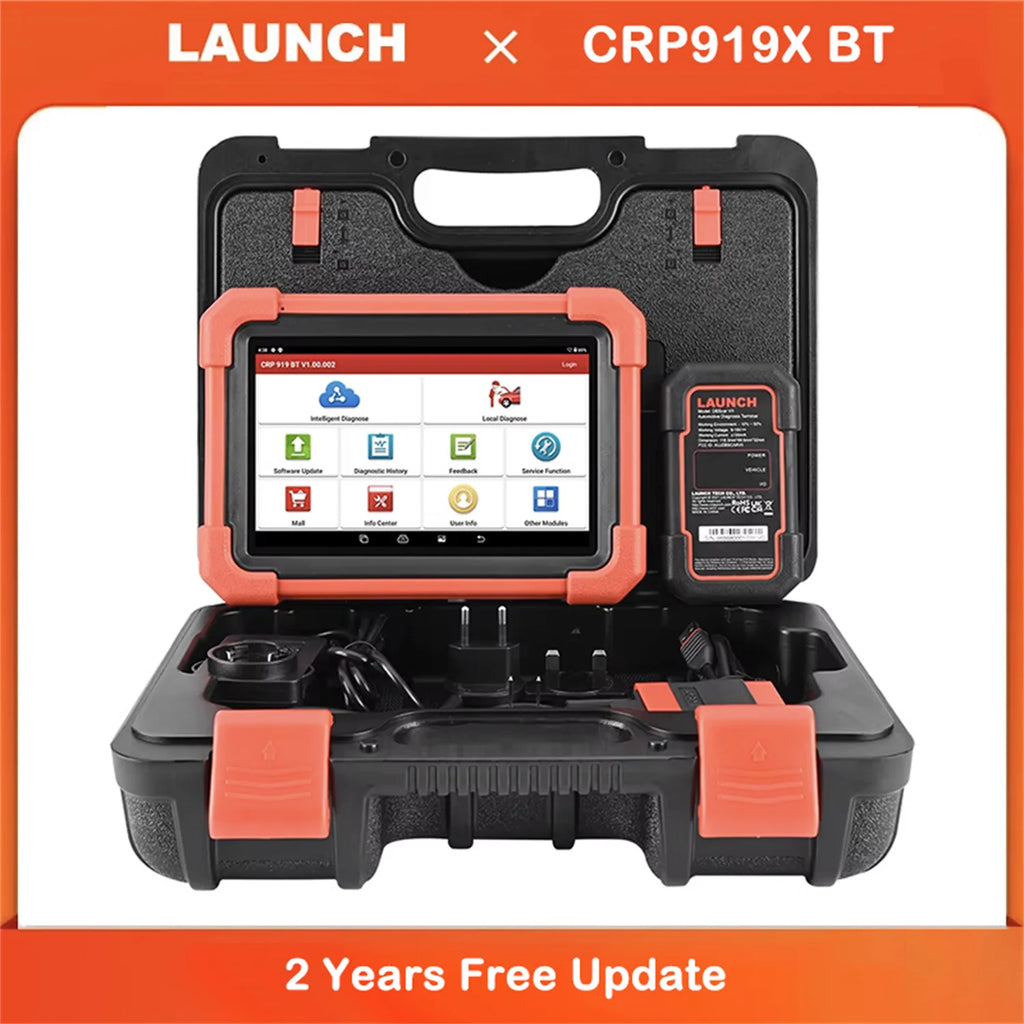 LAUNCH X431 CRP919X BT Wireless Bluetooth Diagnostic Tool OBD2 Car Scanner Bidirectional Automotive Diagnosis Tool
