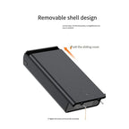 24-Hour Delivery PD100W Power Bank Shell For Winter, 6X 21700 Battery DIY Housing Support /PD3.0/QC3.0 Charging For Laptop Ph Car Mobile World