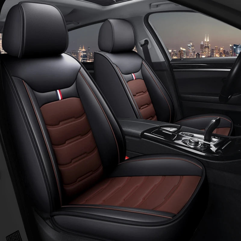 Full Coverage Universal Pu Leather Car Seat Covers for CITROEN All models C4 Picasso C3 C5 C6 DS4 DS5 DS6 DS7 Car Accessories CM World