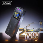QOOVI PD140W Power Bank 27000mah Fast Charging Portable Battery Capacity Powerbank For iPhone Macbook Laptop Samsung Xiaomi Car Mobile World