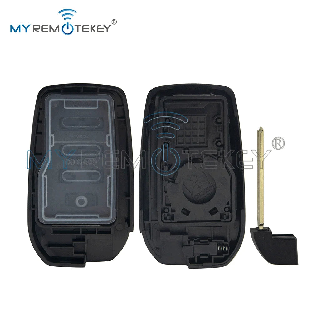 MYREMOTEKEY Tokai Rika B3H2K2R Smart Key shell 2 Button for 2022 Toyota Yaris Cross Hybrid CM World