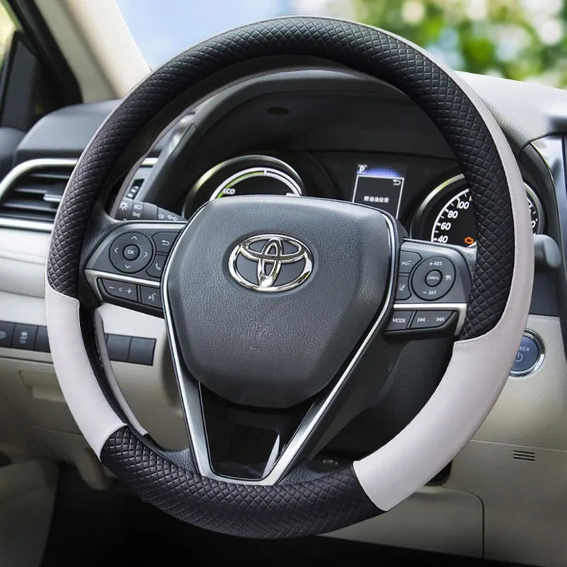 Car Steering Wheel Cover Guangauto Toyota Camry Ralink Dual Engine Corolla Henlanda Vector Four Seasons Handlebar Cover CM World