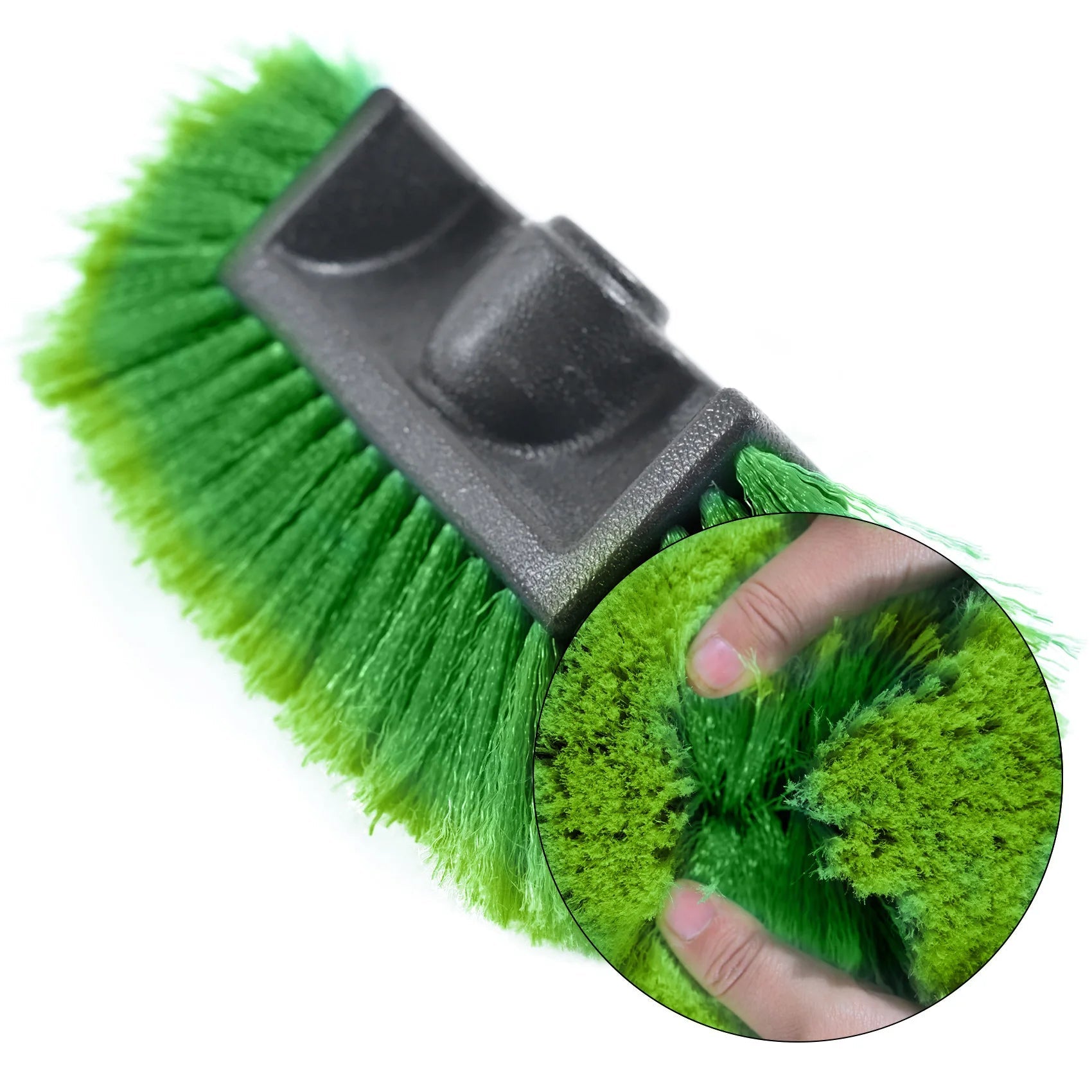Adjustable Car Wash Brush, on/Off Flow Control Sponge Head, Durable Pp Material Car Wash Brush, with Long Handle Car Wash Brush CM World