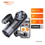 Vantrue N5 DashCam 4 Channel WiFi 360° All Sides  STARVIS 2 IR Night Vision Voice Control GPS Car Dash Cam Support 512GB Max Car Mobile World