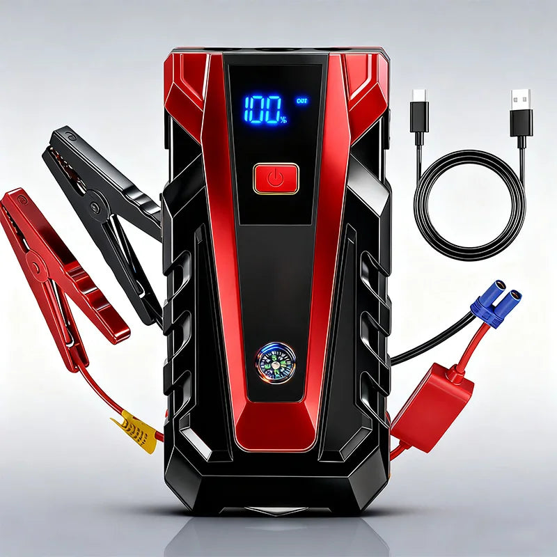 Rscrola Power Bank 3000A Jump Starter Portable Charger Car Booster 12V Auto Starting Device Emergency Car Battery Starter