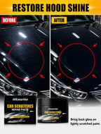 30g Car Scratch Repair Paste Auto Paint Scratch Remover Polishing Wax for Light Scratches Swirl Marks Scuffs Car Body Care