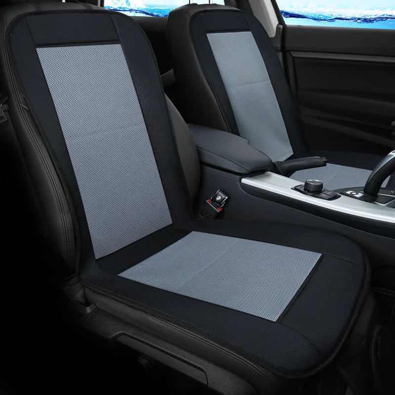 DC 12V 3D Spacer Car Summer Cool Air Seat Cushion With 8Fan Fast Blowing Ventilation Seat Cooling Pat Refrigerated Seat CM World