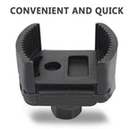 Universal Adjustable Two-Jaws Oil Filter Wrench 60-80mm Steel Remover Fuel Cast Black for Auto Car Motorcycle Maintenance Car Mobile World