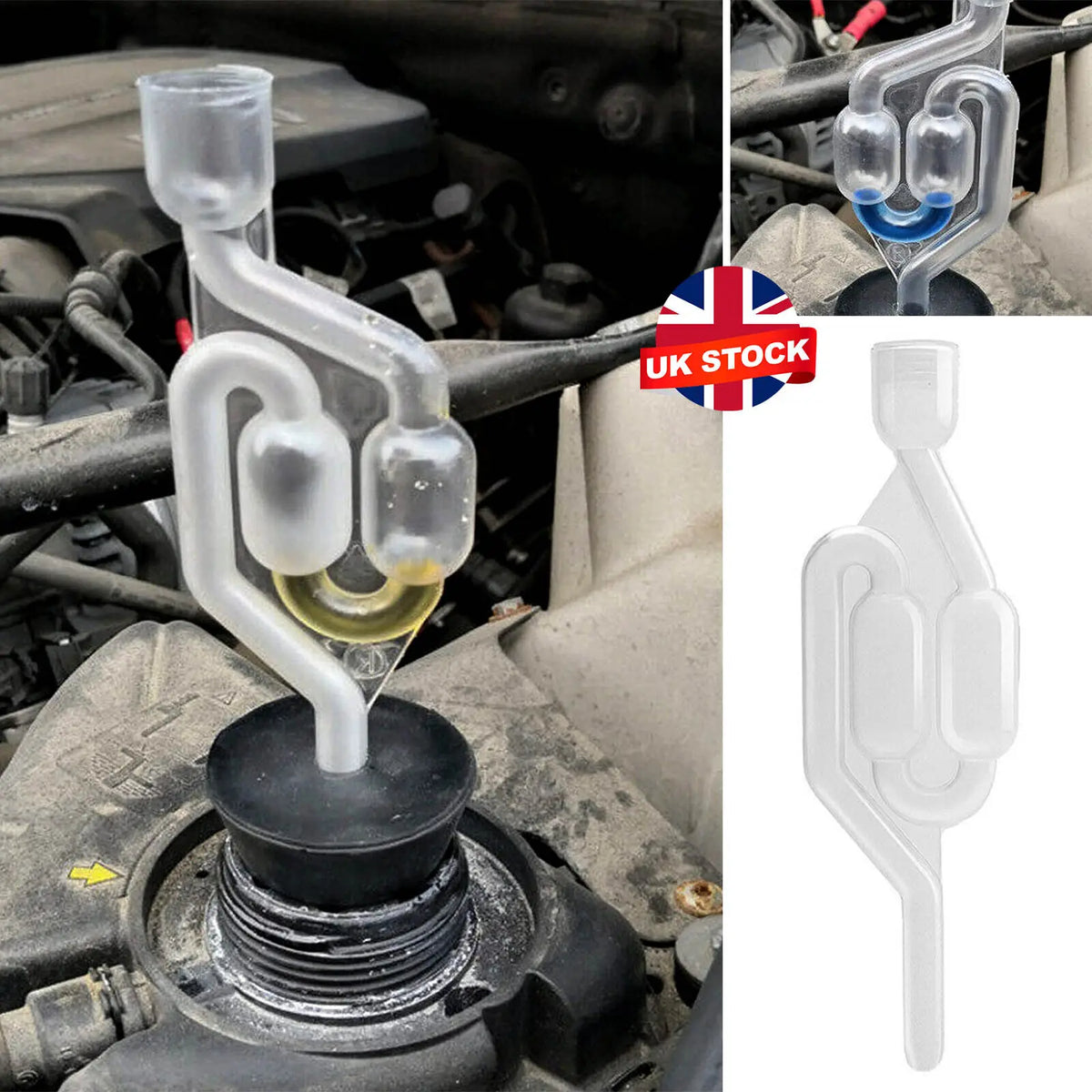 1PCs Car Combustion Leak Tester Tool Detector For Cylinder Head Gasket Combustion Gas Leaks Engine Checks Diagnostic Tools