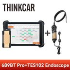 Lifetime Free Update THINKCAR THINKSCAN 689BT Pro OBD2 Scanner CANFD/DoIP All System Diagnose Topology 35 Reset Bi-directional