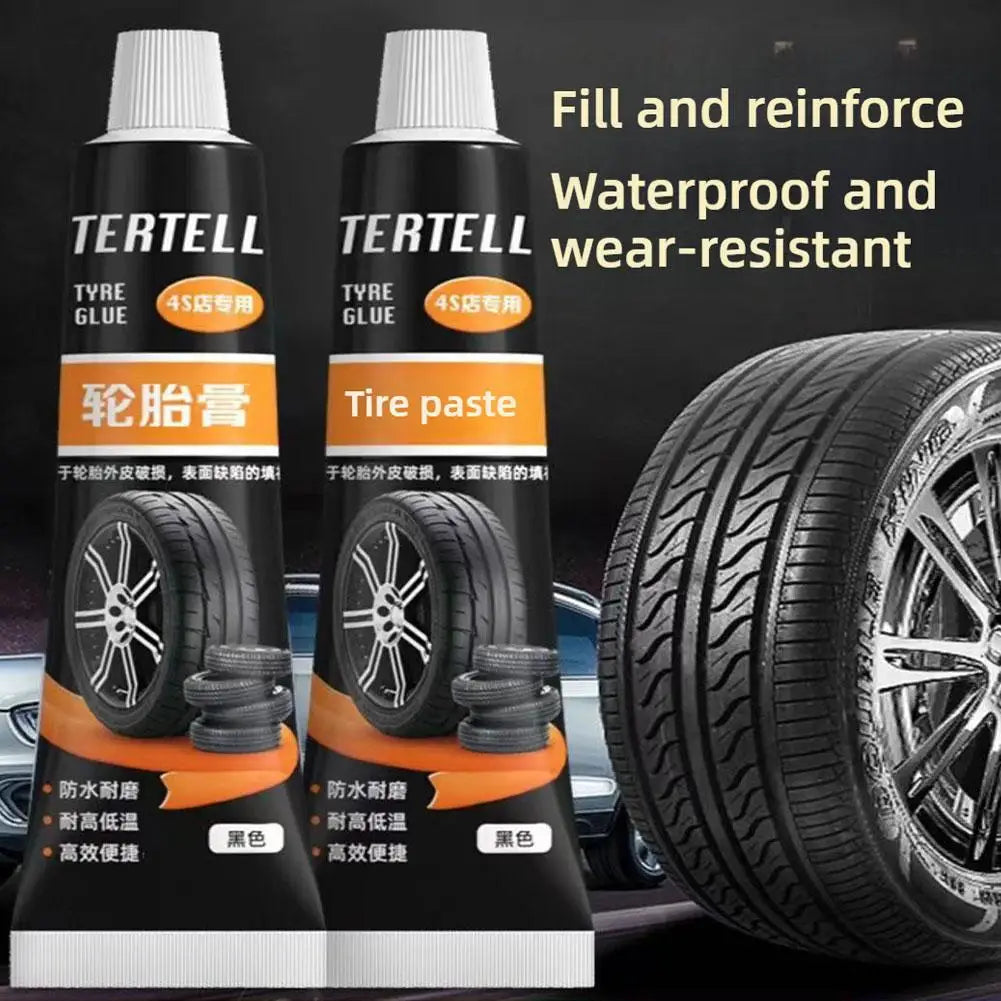Tire Specific Rubber Safety Tire Repair Colloid Emergency Reinforcement Long-lasting Waterproof Damaged Auto Tire Repair Glue