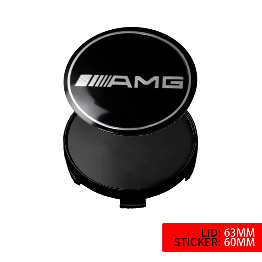 4Pcs 60/63/68mm Car Wheel Center Hub Cap For Mercedes Benz AMG W212 W204 W211 W168 W213 W124 A180 W212 E220 W204 W206 W211 W164 CM World
