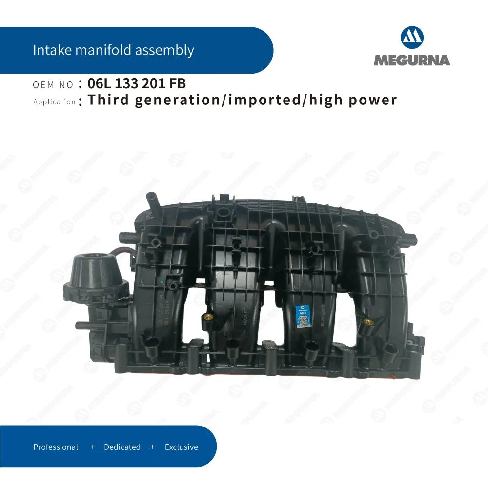 EA888 MK3 Engine Intake Manifold Assembly 06L133201FB For 1.8TSI/2.0TSI VW Beetle, Golf, Jetta, Passat B7, Tiguan Car Accessorie