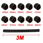 3M Silicone Car Hood Air Intake Pipe Air Ducting Hose Tube 20/25/32/38/41/43/51/55/60/63/65/70mm Coat Heat Resistant Flexible