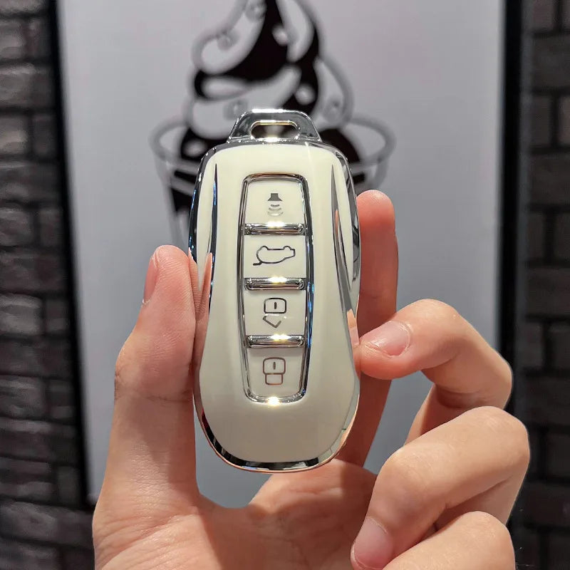 TPU Car Remote Key Case Cover Protect Shell Fob For Ford EQUATOR JMC Plus 5 6 7 Sport EcoBoost Smart Accessories