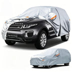 Kayme Car cover 6 Layer Heavy Duty Indoor Outdoor Waterproof Dustproof UV-protective Cover Fit for 181 x 72 x 67 inches Car Mobile World