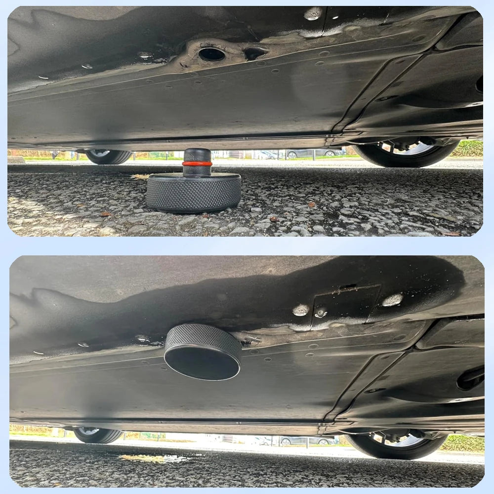 Lifting Jack Pads for Tesla Model 3/S/X/Y Upgrade Sturdy Rubber Lift Pucks Floor Adapters Protects Battery & Chassis Accessories