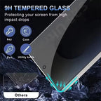 For Samsung S26 Ultra Privacy Screen Protectors Tempered Glass for Galaxy S26 Ultra Plus S26+ Fingerprint Unlock Anti Spy Glass