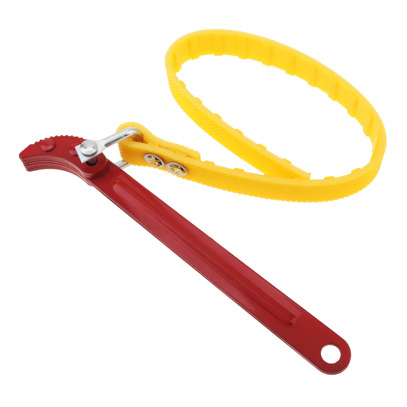 8 Inch Adjustable Oil Filter Puller Belt Wrench Steel Handle Fuel Filter Strap Opener Chain Spanner Automobile Car Repair Tool Car Mobile World