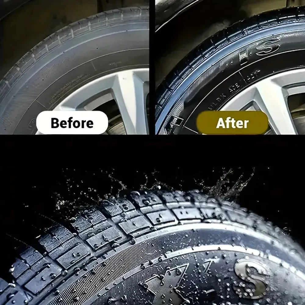 NEW Heavy-Duty Car Plastic Renovator Wax - Fast-Acting Scratch Repair, Restores & Protects Car Bumpers, Interiors, Dashboard, D CM World