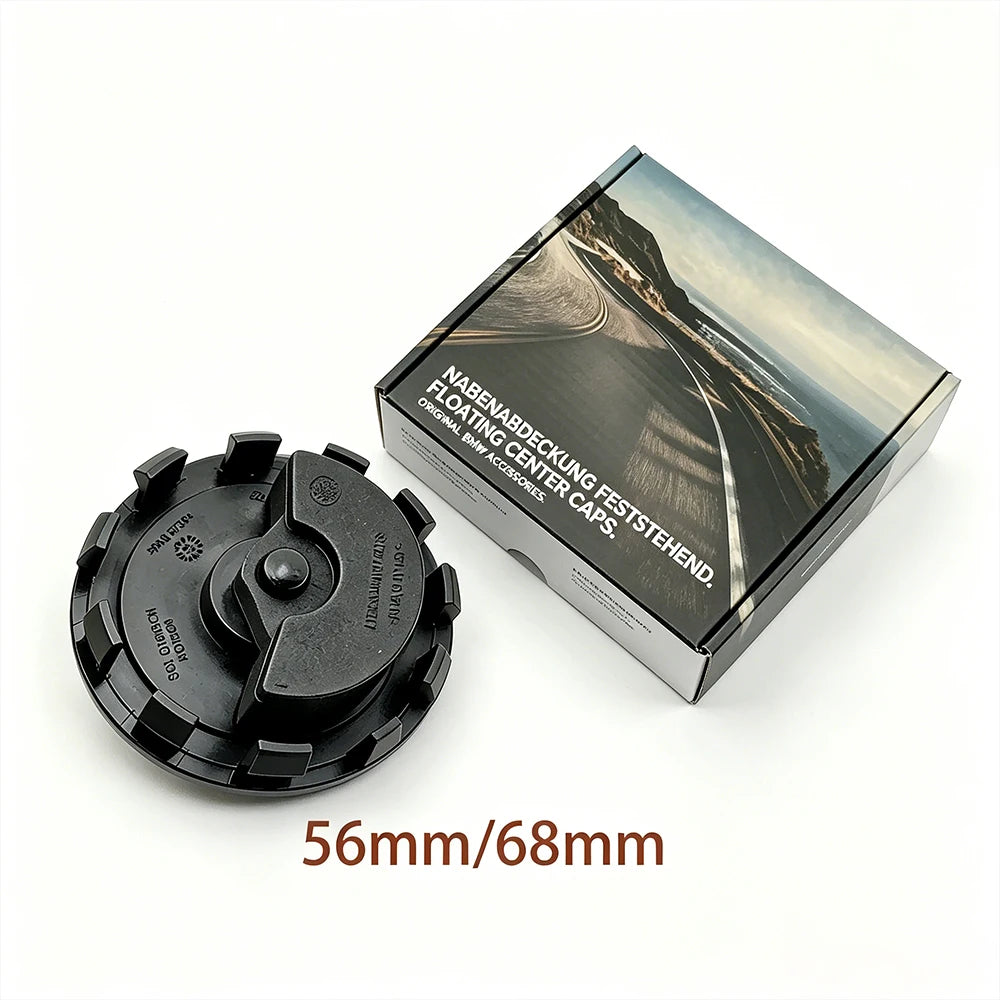 4PCS 68MM 56MM Floating Style Wheel Hub Center Cover Fit For b m w X Series E F G Chassis X1 X2 X3 X4 X5 X6 G07 G86 G80 E84 F48