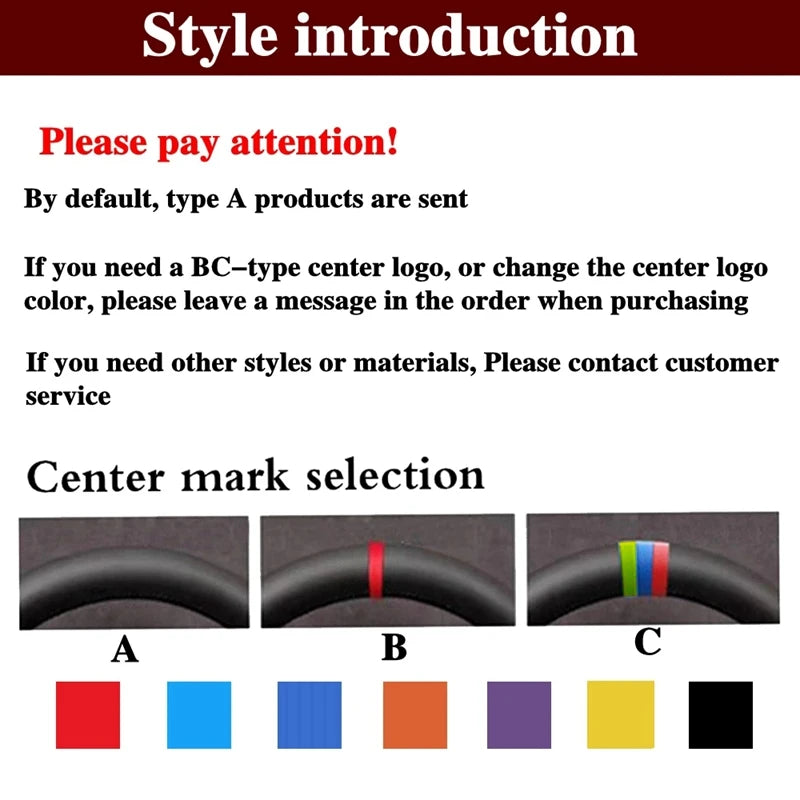 Car Steering Wheel Cover For Audi A4 S4 2005-2012 A6 S6 A8 S8 2007 Seat Exeo 2009-2012 PU Faux Leather DIY Hand-stitched CM World