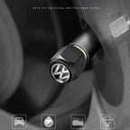 New 4/5pcs Metal Car Wheel Valve Caps Stem Covers for VW Volkswagen Golf Polo Passat Tiguan Touran Jetta Accessories