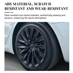 4PCS For Tesla Model 3 Highland 2023-2026 Turbine Wheel Cover 18 Inch Car Replacement Automobile Hub Cap Full Rim Car Acces CM World