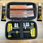 Emergency Tire Repair Kit - Quick Fix Heavy-Duty Glue & Rubber Strips for Cars/Trucks/RVs Puncture, On-the-Go Safety CM World