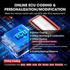 Launch X431 Pro5 Smartlink Car Diagnostic Tool ECU Programming Tool with J2534 SmartLink OBD2 Scanner