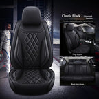 Universal Five-Seater Car Seat Covers Premium Leather Four Seasons Suitable for Most Cars SUVs Off-Road Vehicles CM World