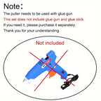 Car dent repair tool, sheet metal repair puller, simple T-shaped with 18 gaskets, no trace suction pit tool