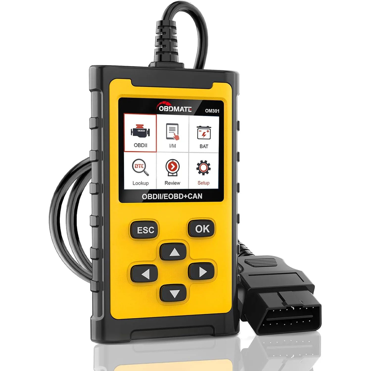 OBD2 Scanner Code Reader Check Engine Light Car Diagnostic Tool Read Clear Fault Codes Full OBD2 Functions 2026 Car Mobile World