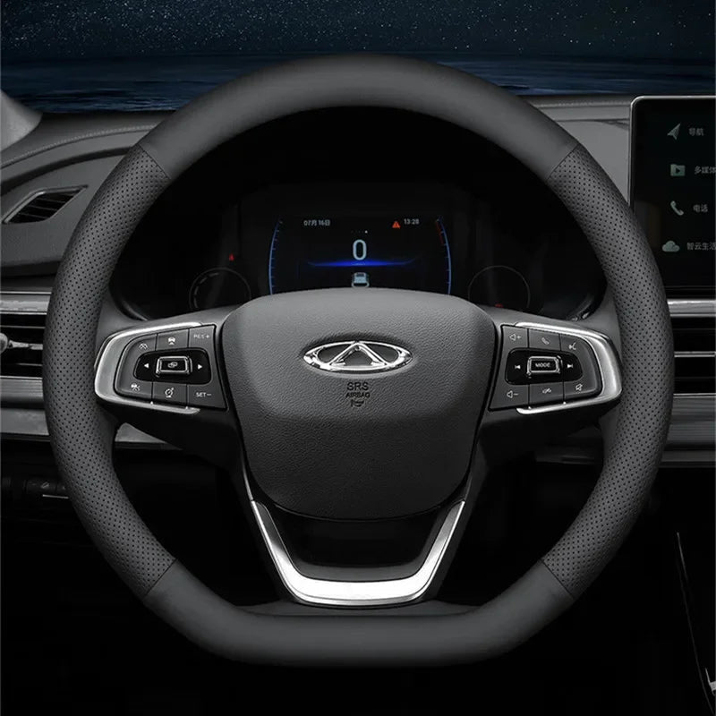 Car Steering Wheel Covers Ultra-thin Steering Wheel Cover Wrap Universal 37-38cm Breathable Steering Covers Car Accessories CM World