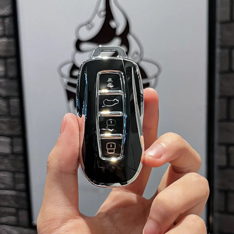 TPU Car Remote Key Case Cover Protect Shell Fob For Ford EQUATOR JMC Plus 5 6 7 Sport EcoBoost Smart Accessories