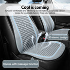 Summer Cooling Seat Cushion Breathable Car Seat Covers Bump Massage Automobiles Seat Cover Universal Seat Protector Pad 2026 New Car Mobile World